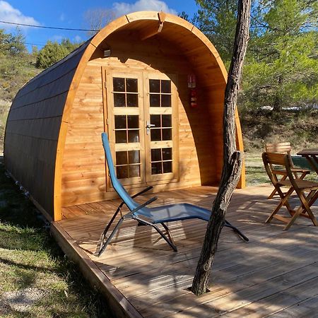 Camping Les Hauts De Rosans Exteriör bild